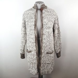 Monto Par Le Chois chunky relaxed sweater jacket